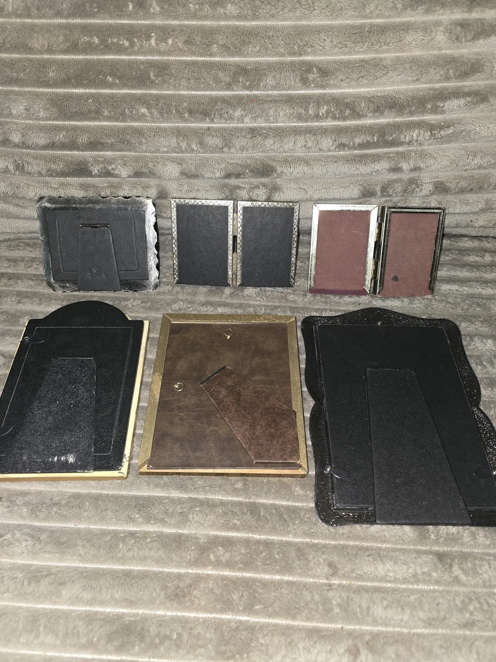 Vintage-Style Small Picture Frame Bundle (6) in Gold & Silver Tones